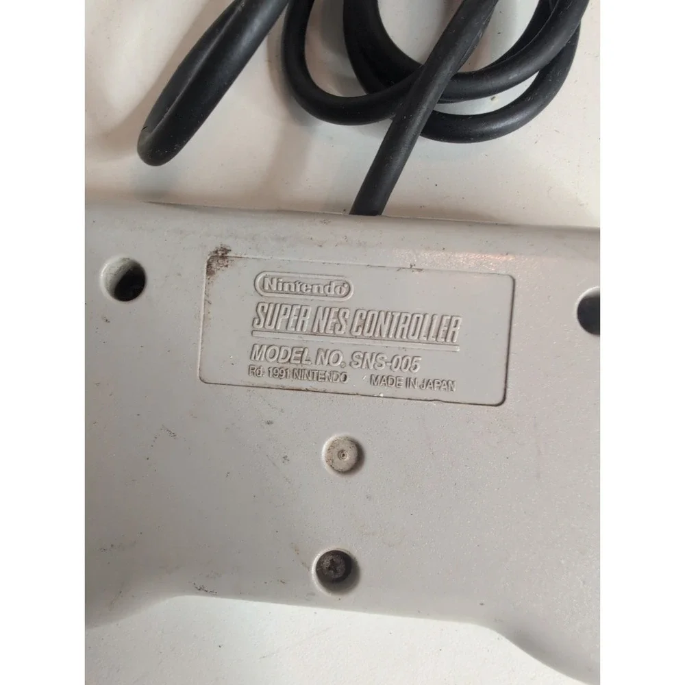 Lot 3 SNES Super Nintendo Controllers SNS-005 Original Authentic OEM